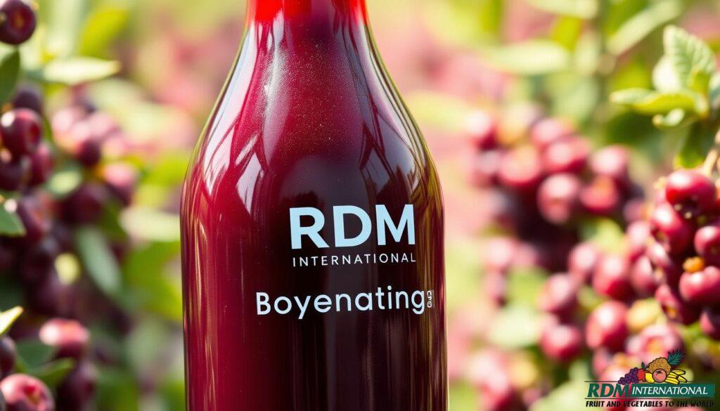 RDM International's Premium Boysenberry Juice Concentrate