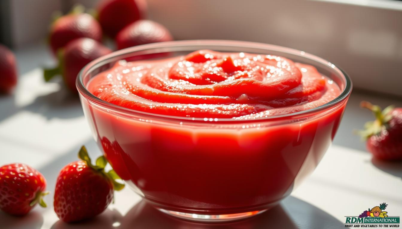 aseptic strawberry puree