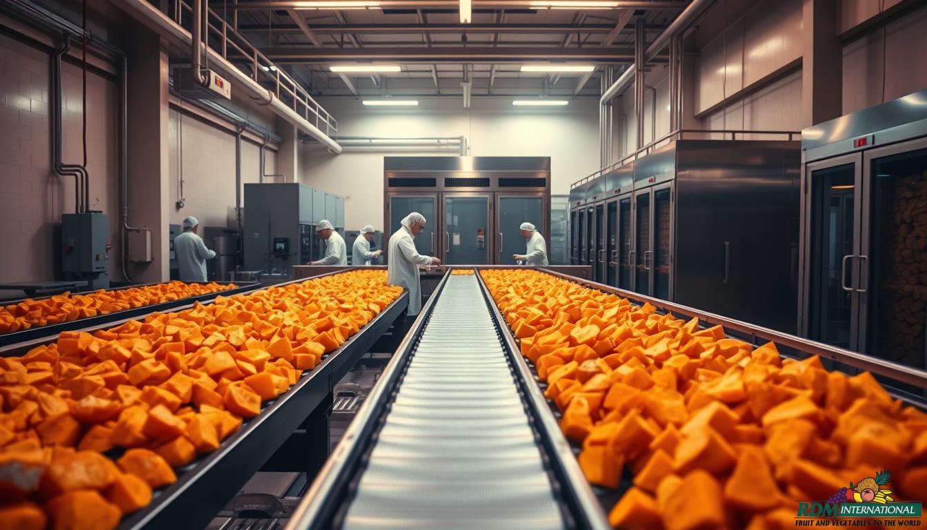 frozen sweet potato manufacturer