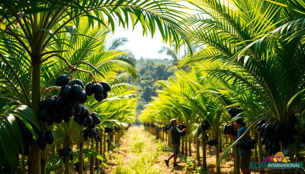 organic acai farming
