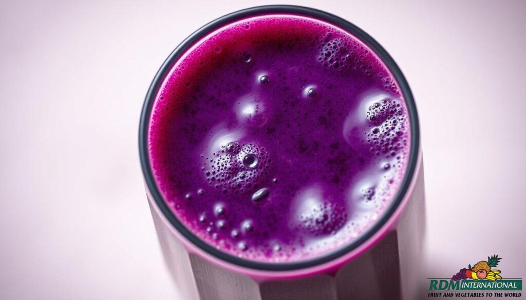 organic blueberry juice