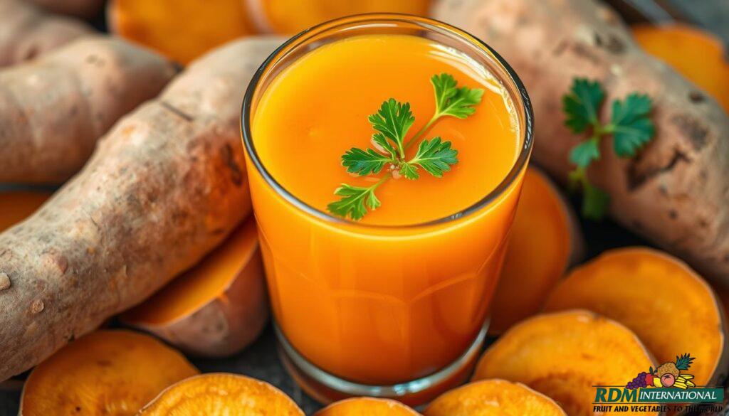 sweet potato juice health benefits