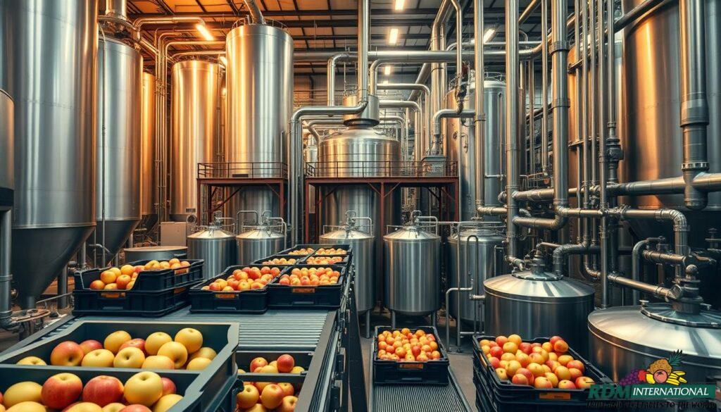 apple juice concentrate production process