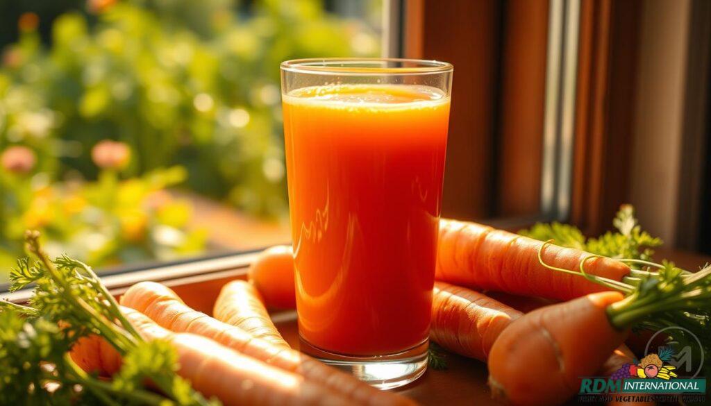 benefits of drinking carrot juice