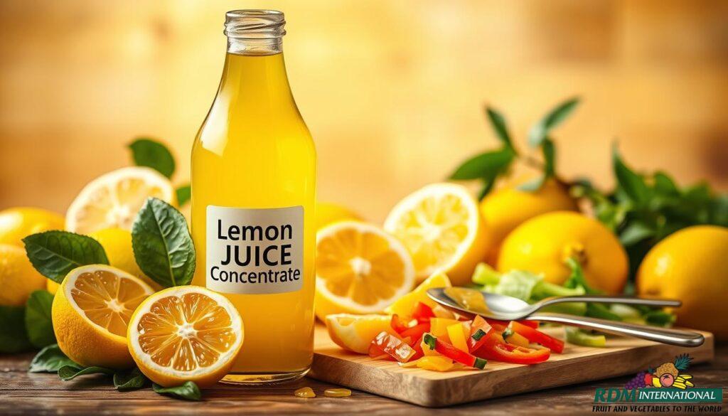 benefits of lemon juice concentrate