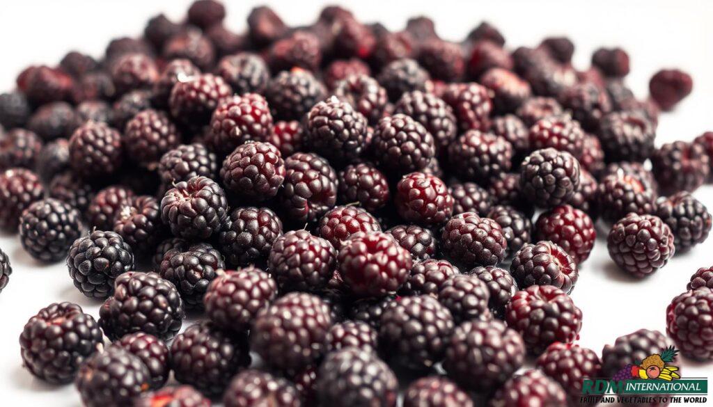 bulk frozen black raspberries