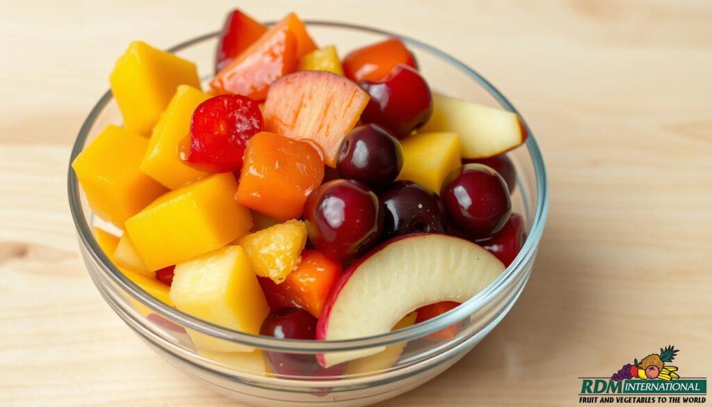 canned fruit mix