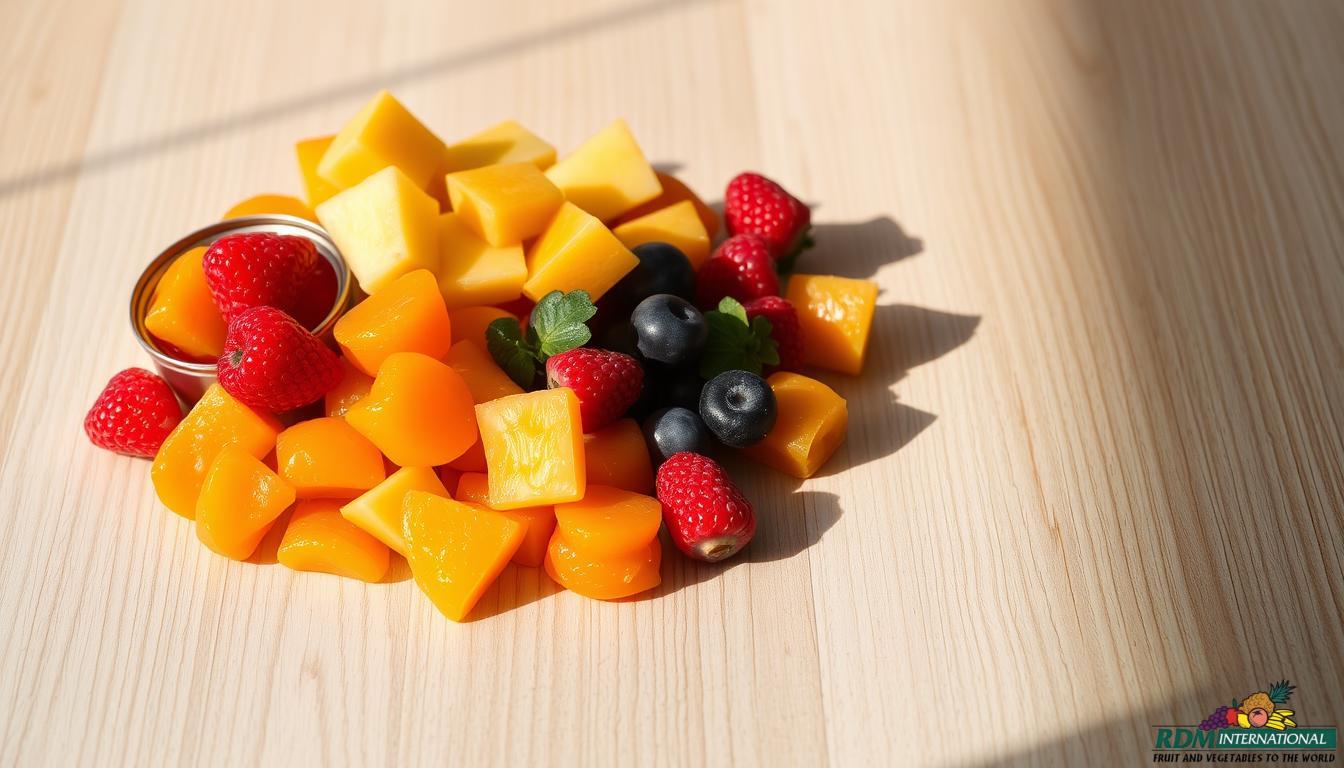 canned fruit mix