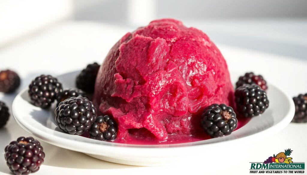frozen blackberries flavor