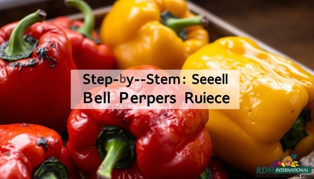 roasting bell peppers