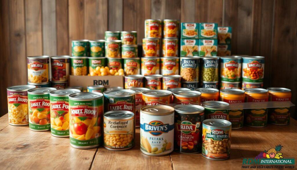 wholesale canned vegetables