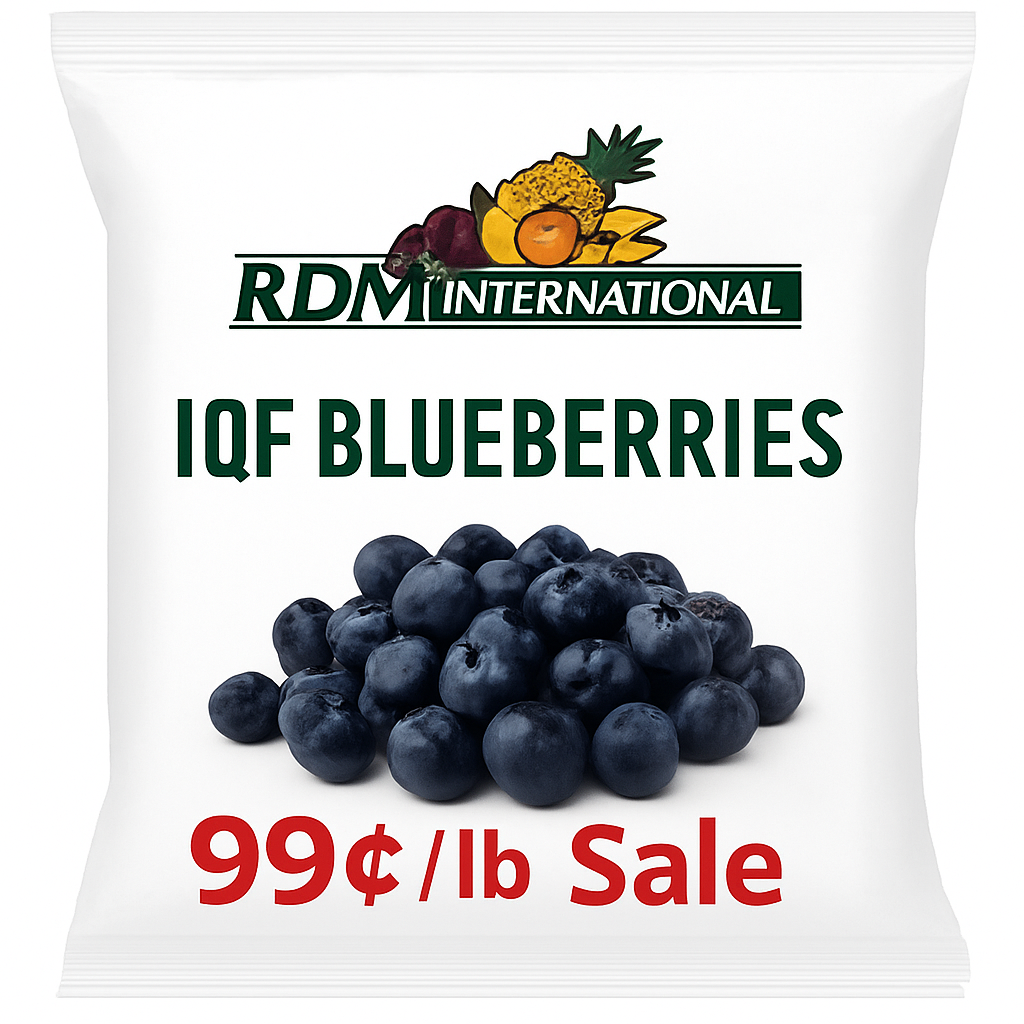 IQF Blueberries $.99 / lb