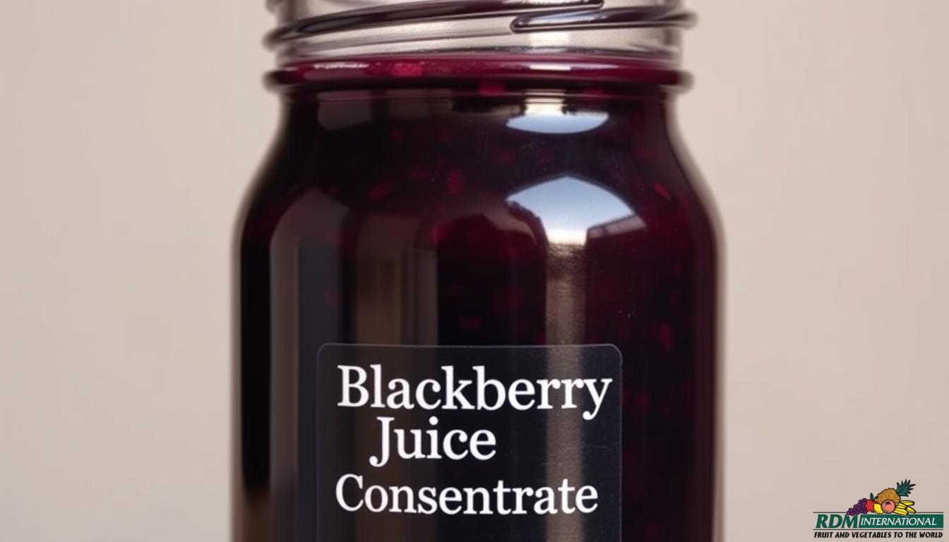 blackberry juice concentrate