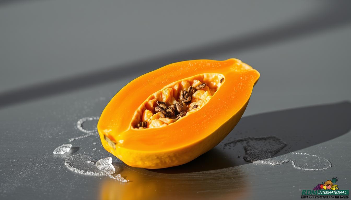can you freeze papaya