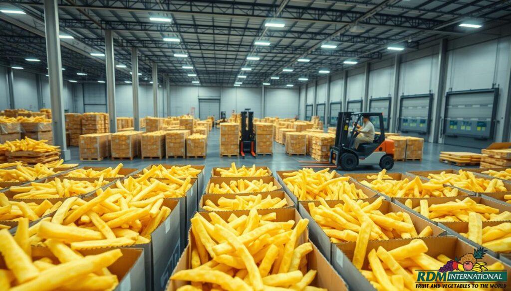 frozen french fries distributor