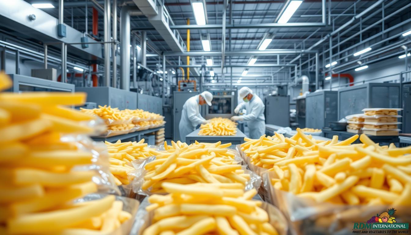 frozen french fries supplier