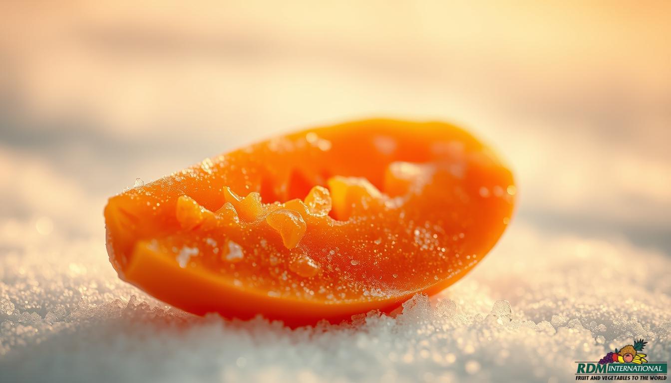 frozen papaya