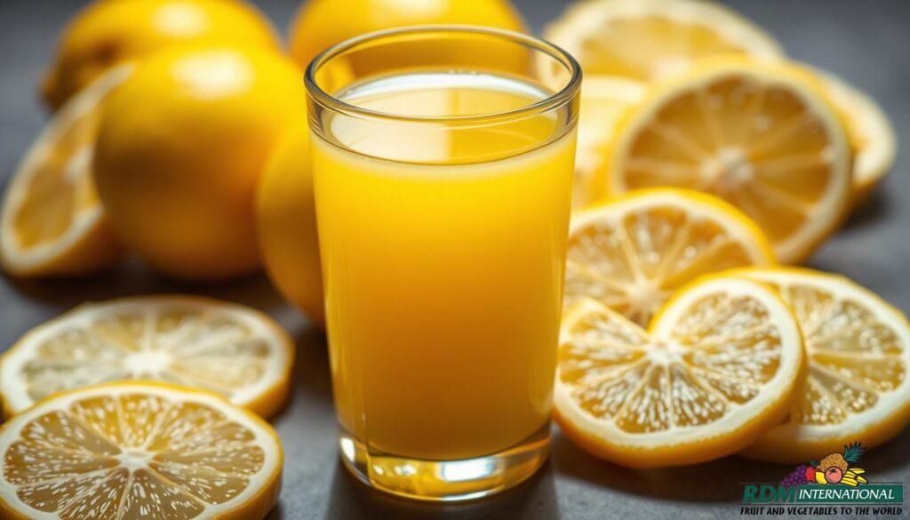 lemon juice concentrate vitamin C benefits