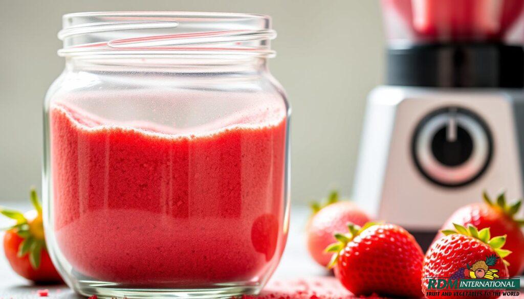 strawberry powder for smoothies