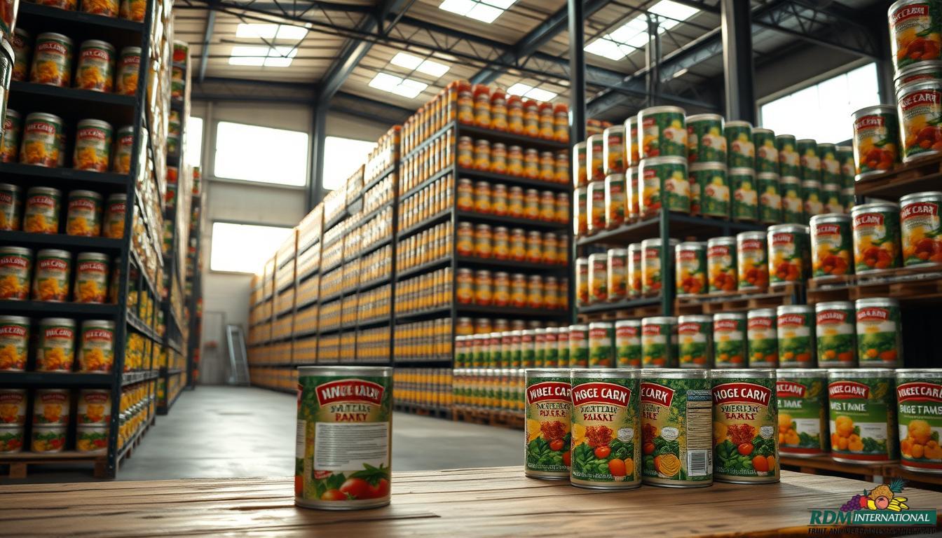 wholesale canned vegetables