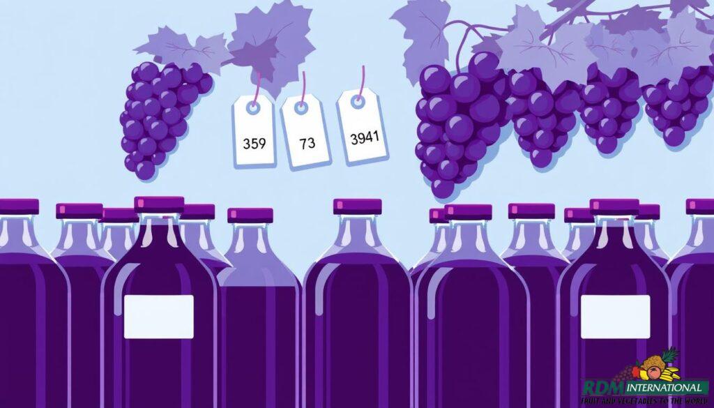 wholesale grape juice concentrate pricing factors
