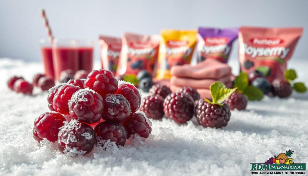 frozen boysenberry products
