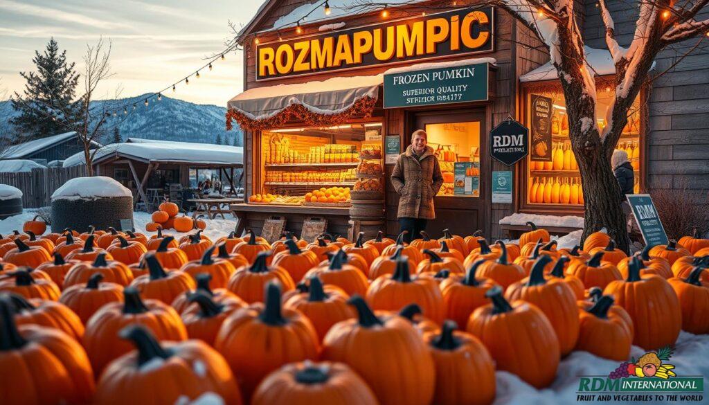 frozen pumpkin retailer