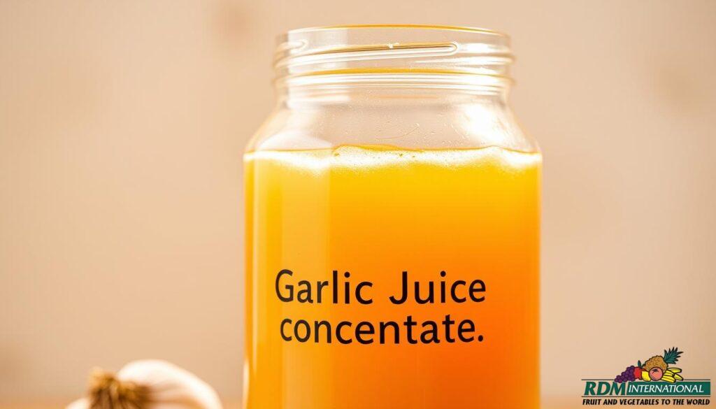 garlic juice concentrate benefits