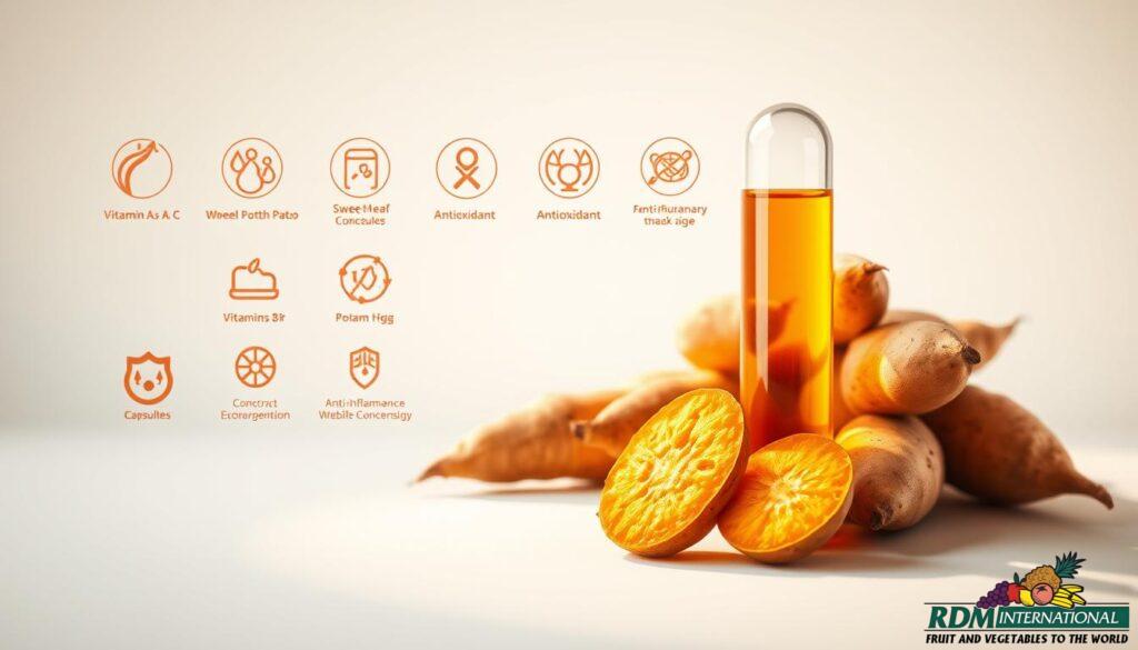 health benefits of sweet potato concentrate