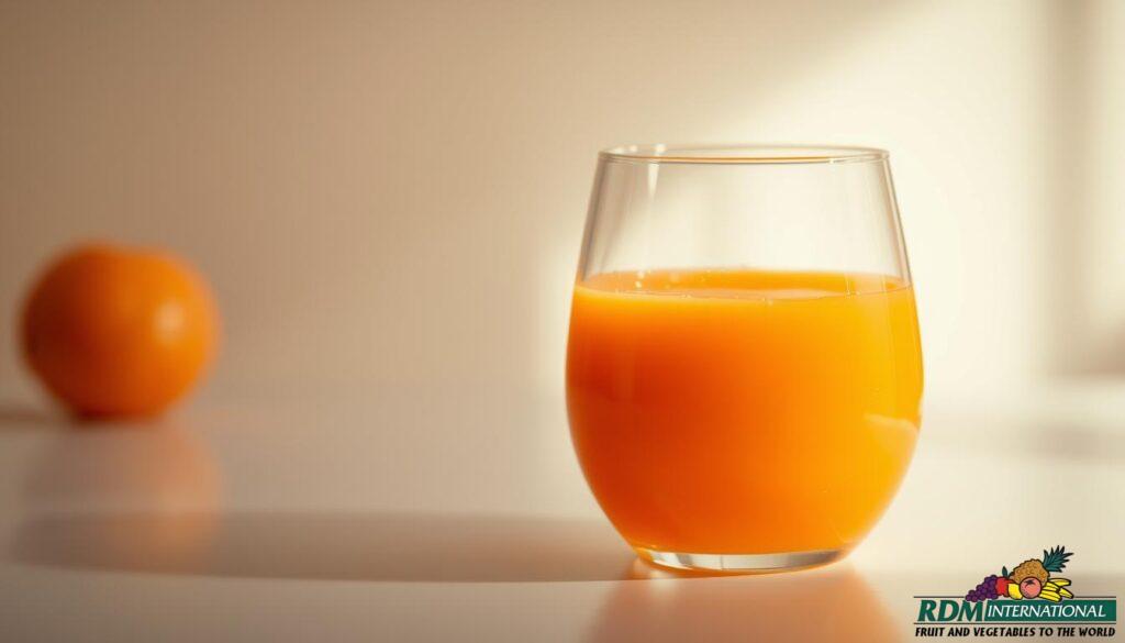 orange puree for drinks
