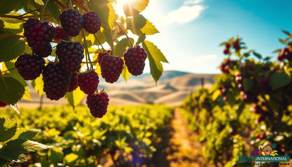 sustainable black raspberry sourcing