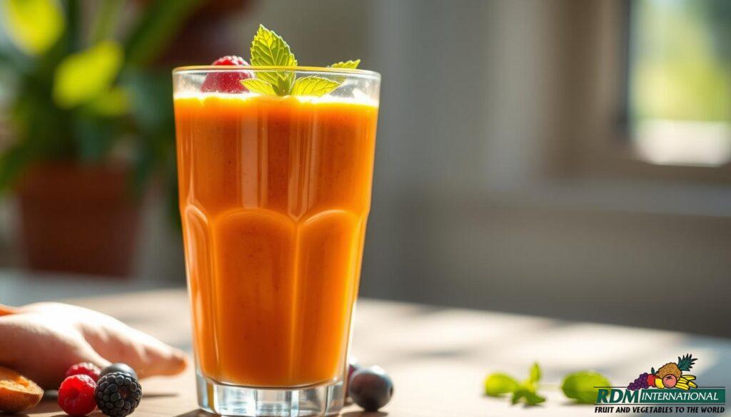 sweet potato juice concentrate in smoothies
