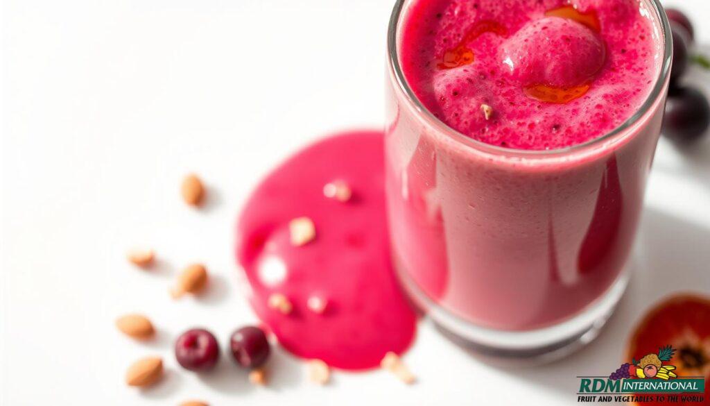 Acerola puree smoothie