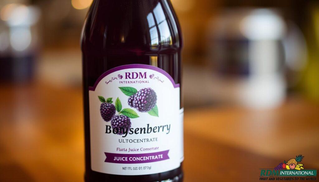 RDM International Boysenberry Juice Concentrate