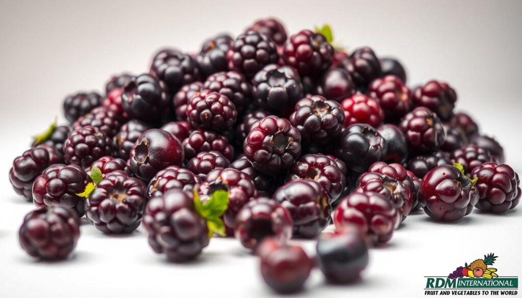 RDM International's Premium IQF Boysenberries