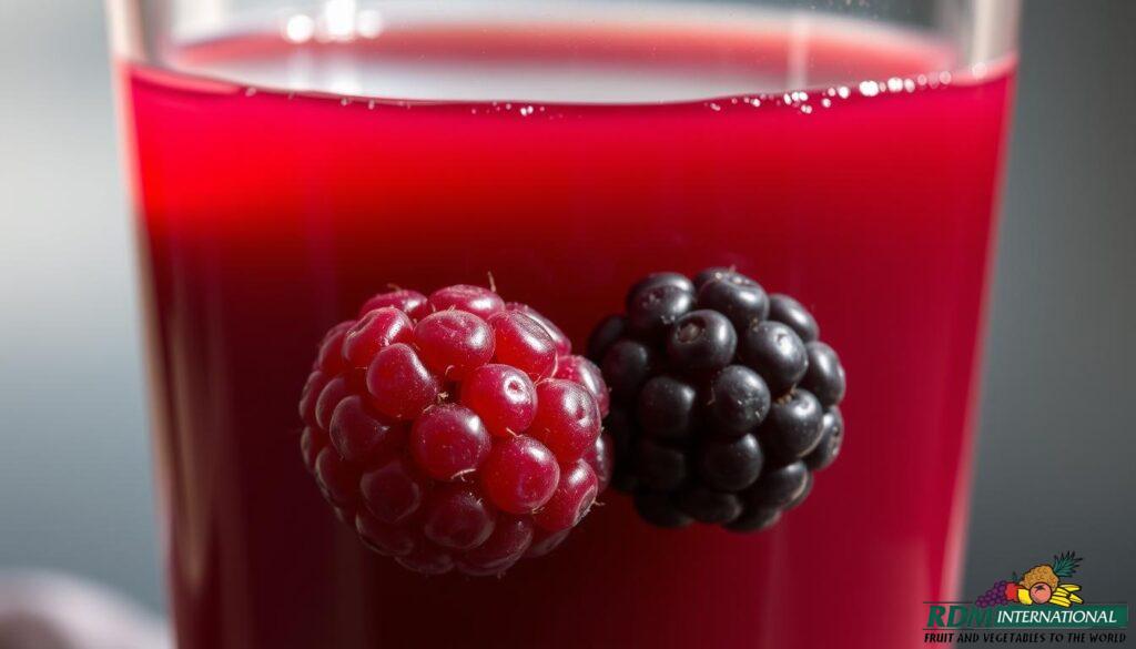 black raspberry juice antioxidant properties