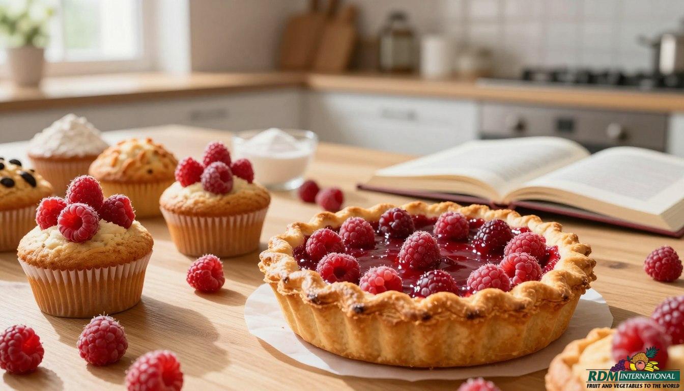 How IQF Raspberries Elevate Bakery Applications