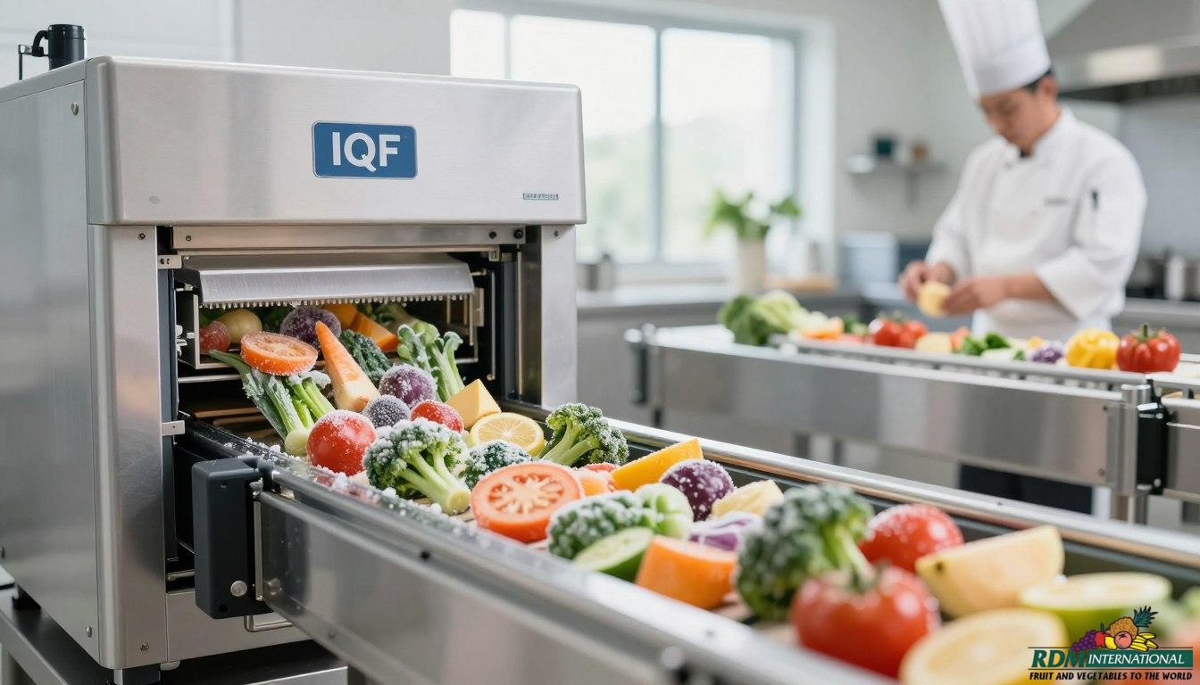 How IQF Technology Protects Nutritional Value