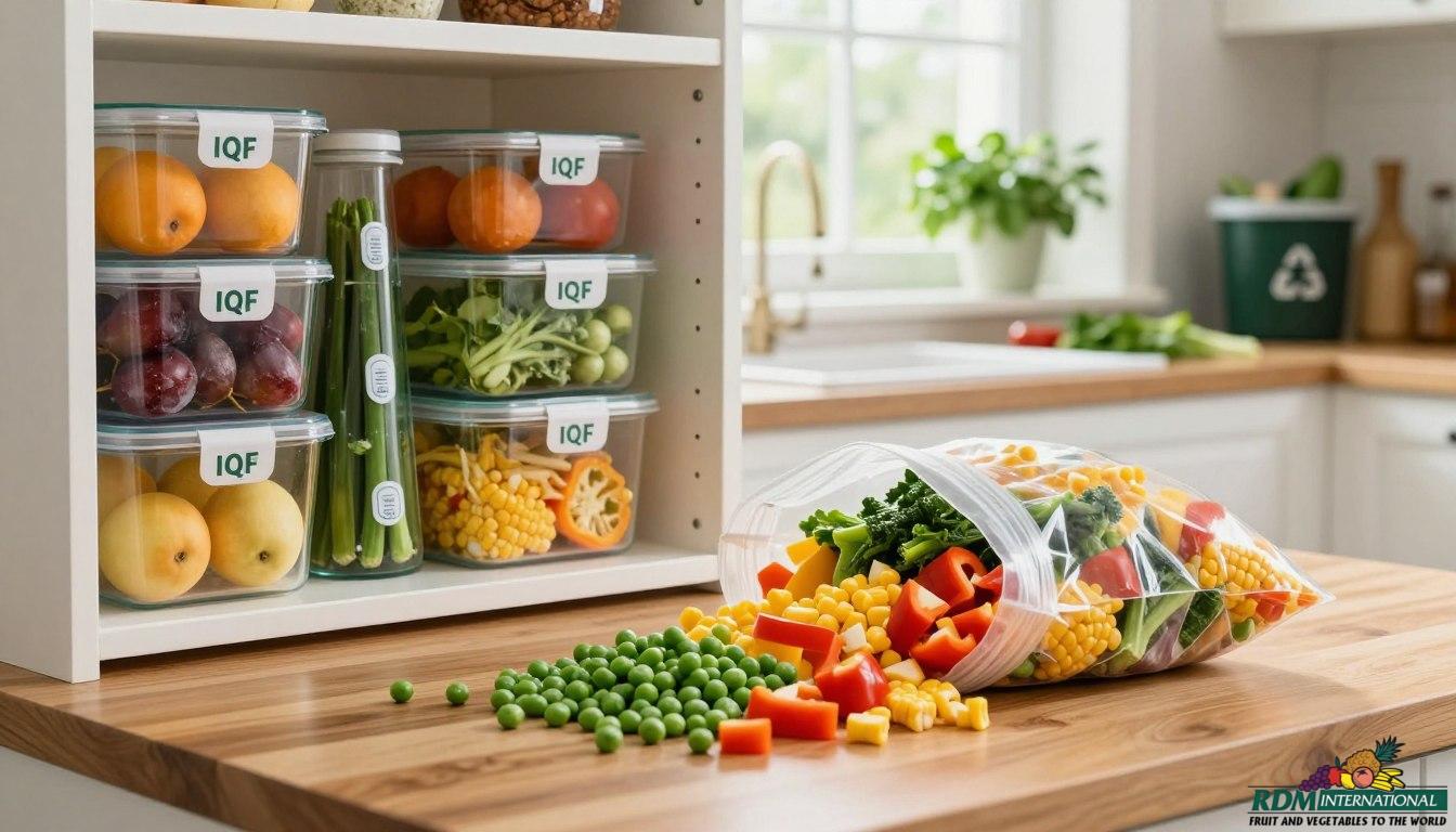 Reducing Food Waste with IQF Ingredients