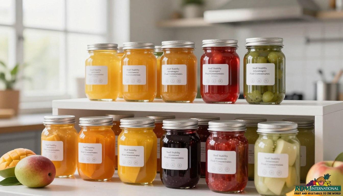 Shelf Stability Advantages of Fruit Concentrates