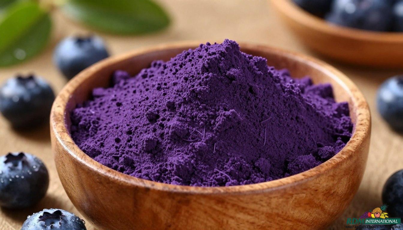 Blueberry Powder in Superfood Supplements