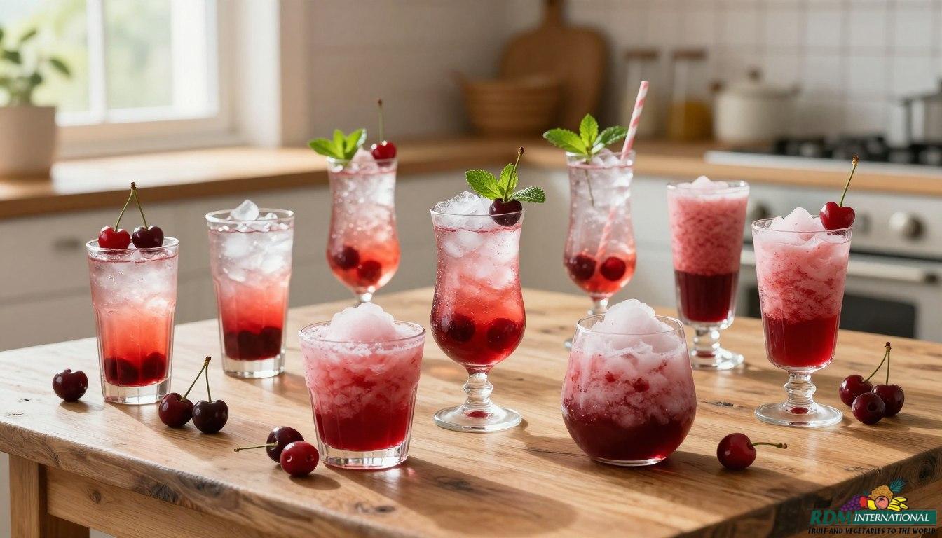 Frozen Cherry Applications in Beverage Innovation