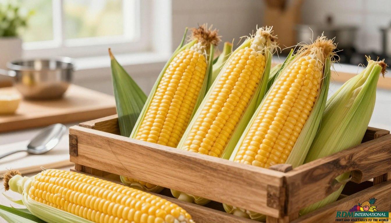 Frozen Corn for Large School District Meal Programs