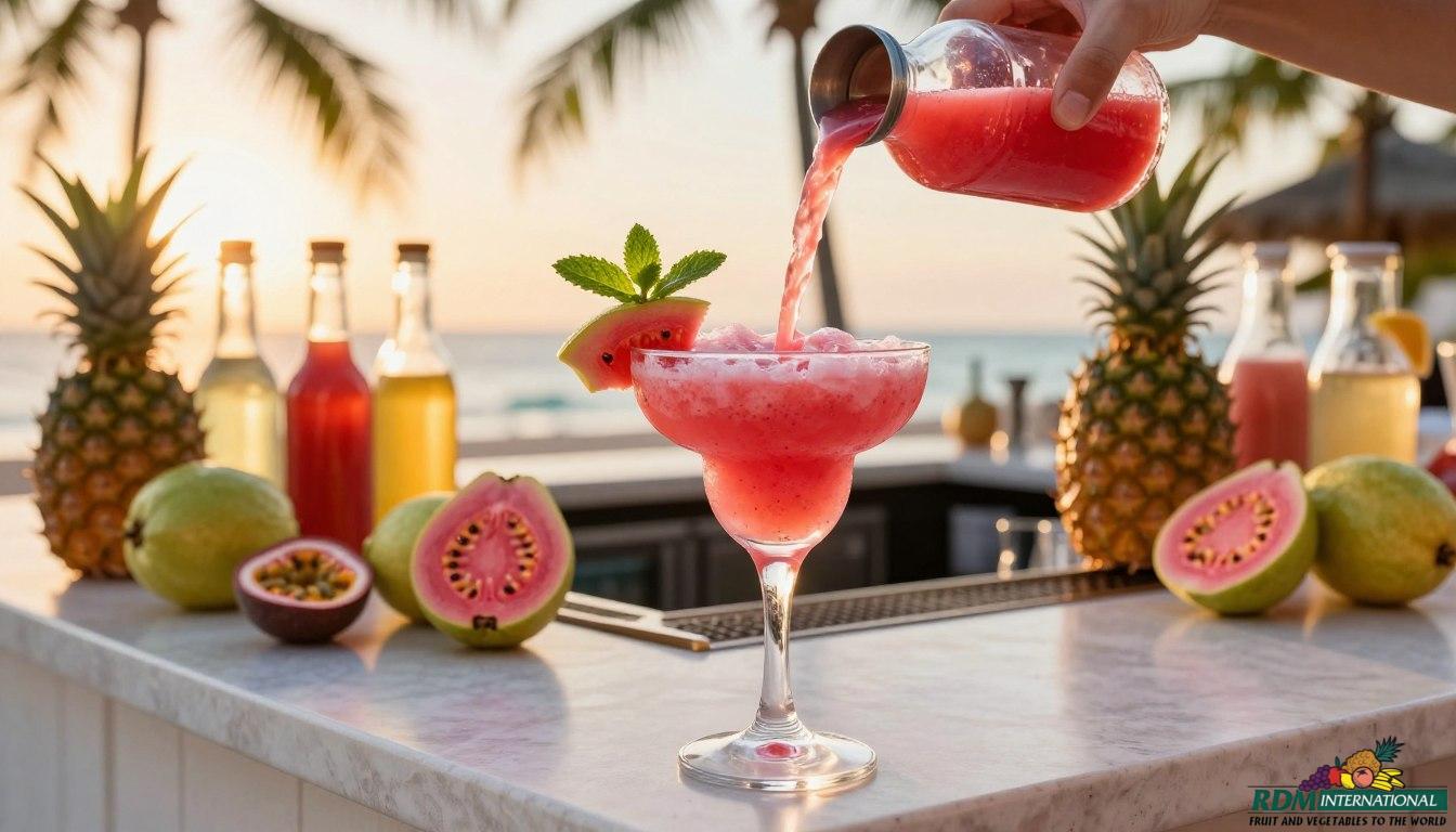Guava Puree in Tropical Beverage Formulas