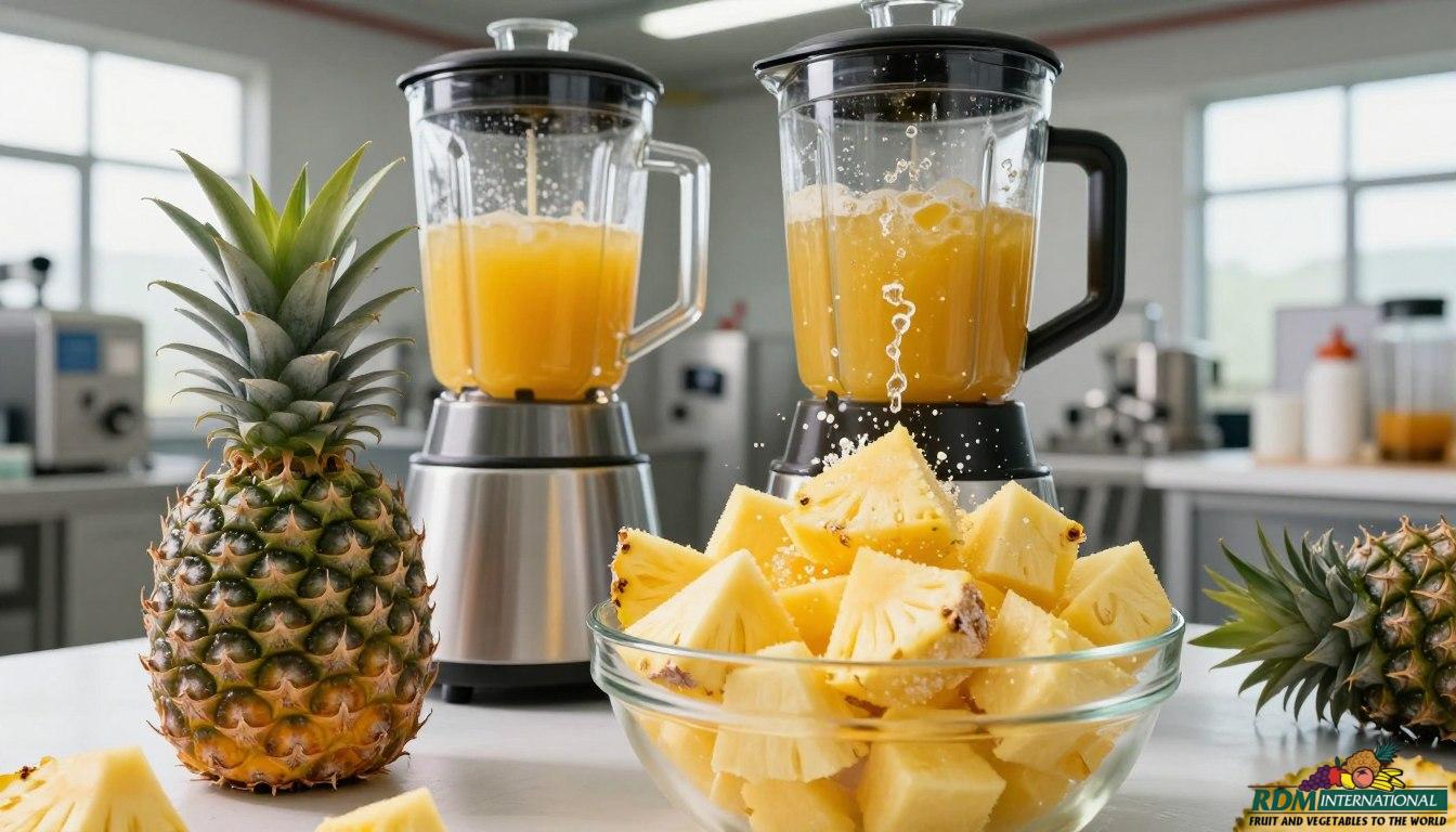 How Frozen Pineapple Reduces Waste in Beverage Production