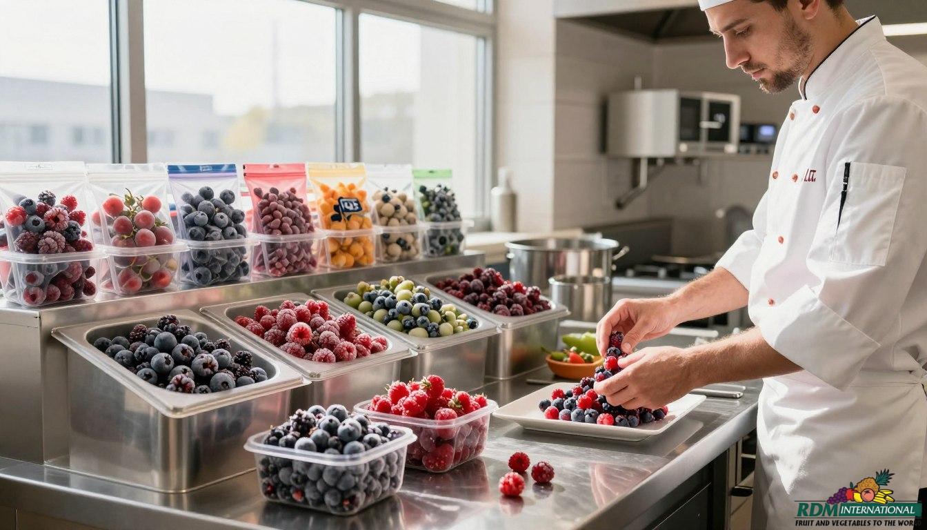 How IQF Berries Reduce Labor Costs in Commercial Kitchens