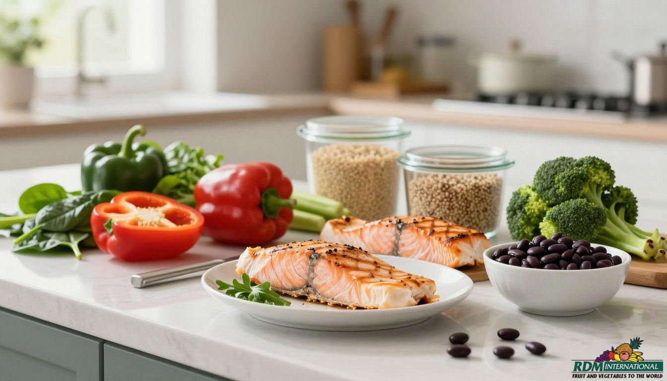 Ingredients for High-Protein Frozen Meals