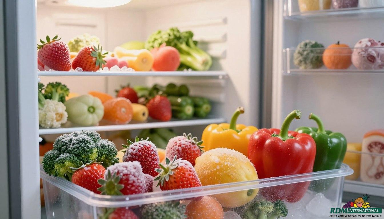 How Freezing Preserves Flavor and Texture